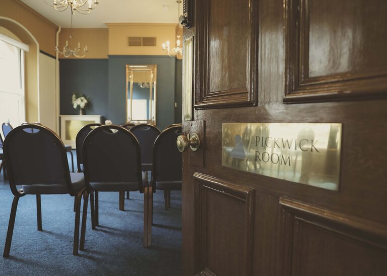 The ceremony room at Ipswich Town Hall taken by Suffolk Wedding Photographer Hayley Denston Photography