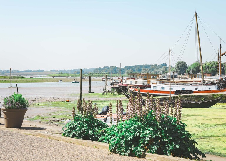 Woodbridge marina on a wedding day in Woodbridge captured by Suffolk Wedding Photographer Hayley Denston Photography